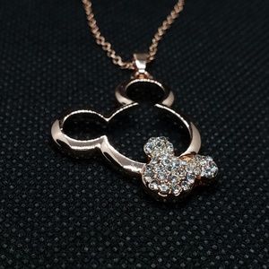 ❤Cute*Dainty*&*Gorgeous Rose Gold Mouse Necklace ❤
